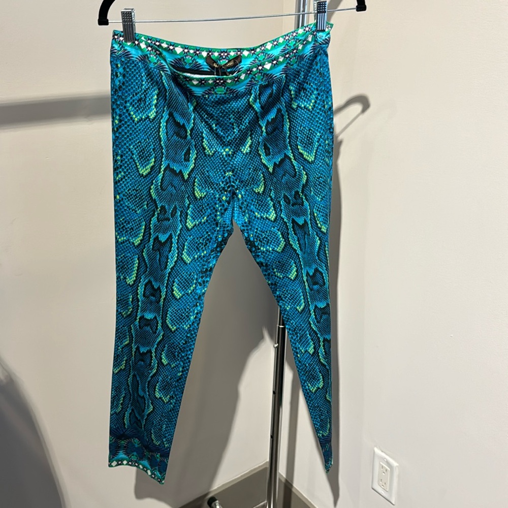 Roberto Cavalli snakeskin pants sz 40